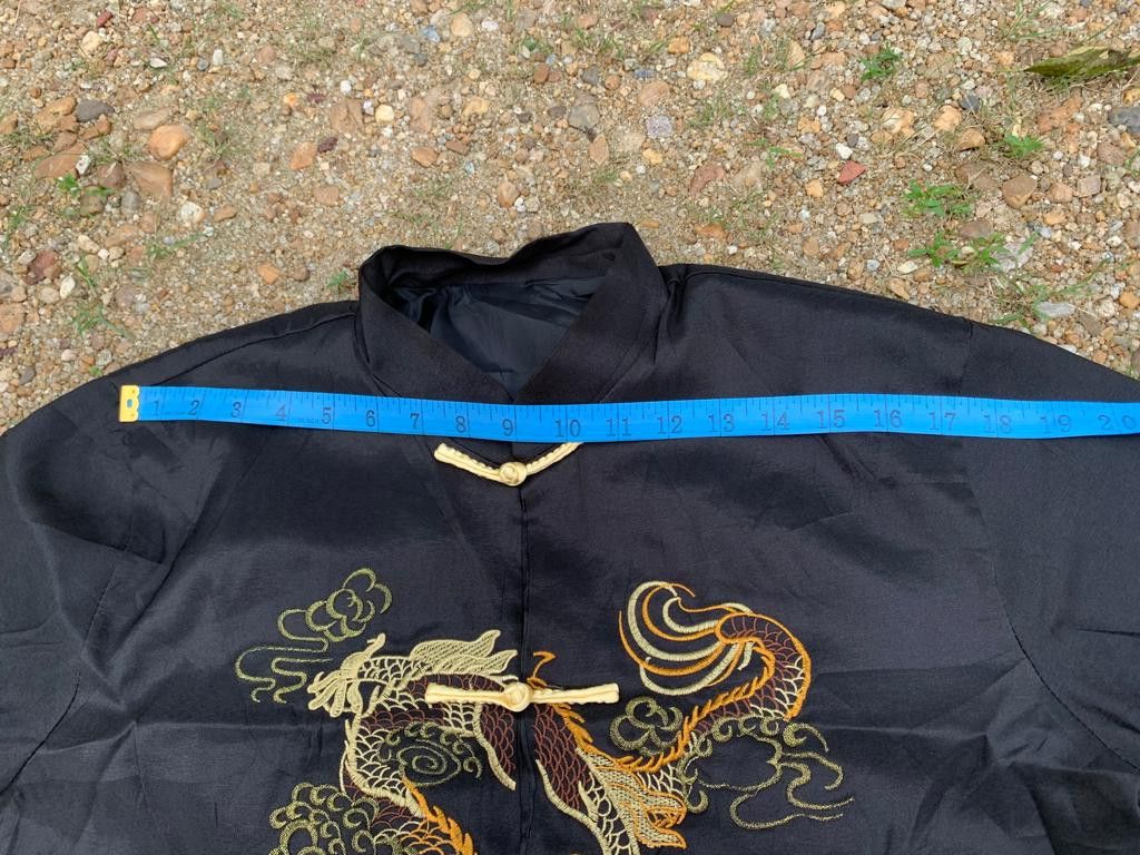 Japanese Brand × Vintage Japanese Traditional Dragon Shirt Size US M / EU 48-50 / 2 - 11 Thumbnail