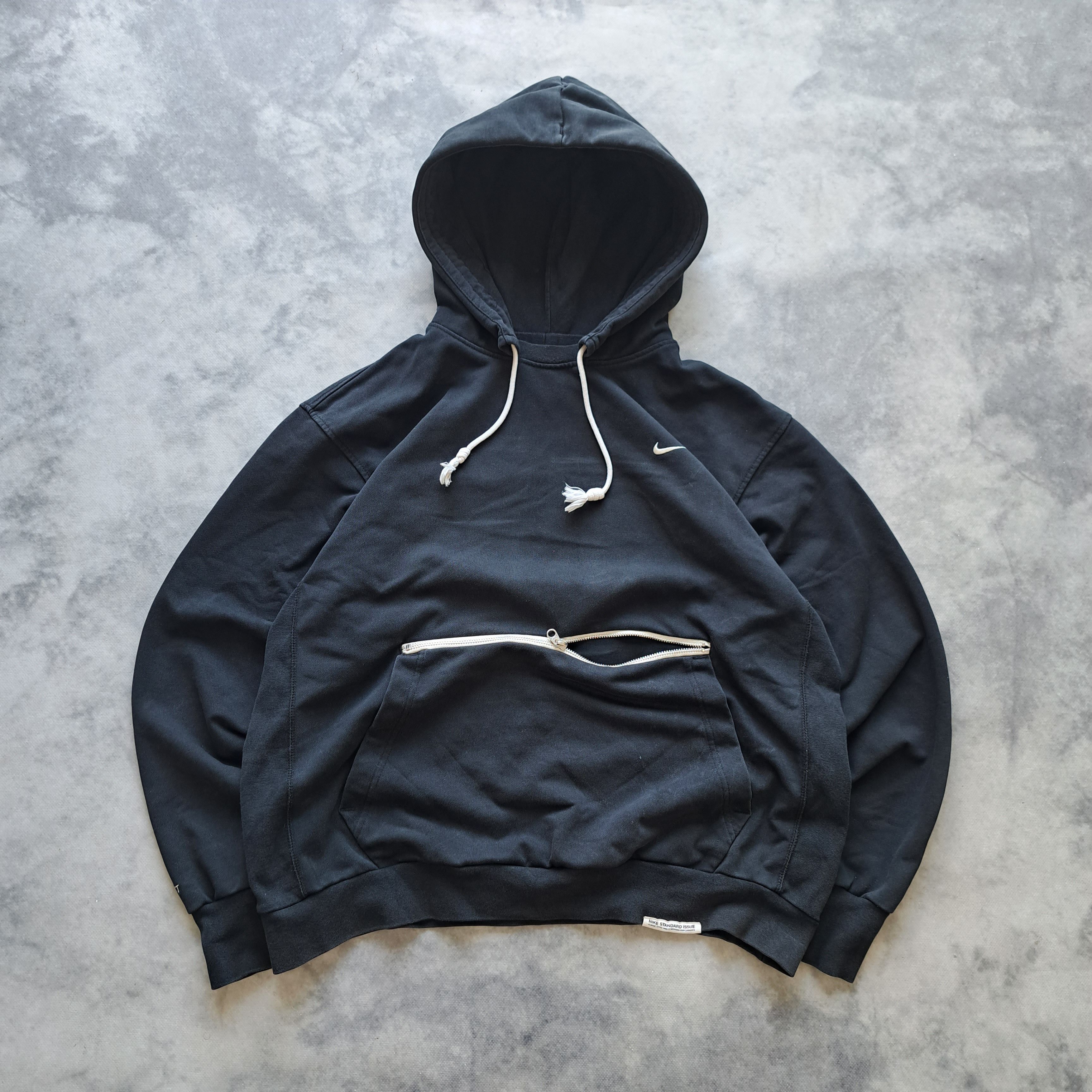 Nike Nike Archive Pocket Zip Japanese Boxy Hoodie Rare Size US L / EU 52-54 / 3 - 1 Thumbnail