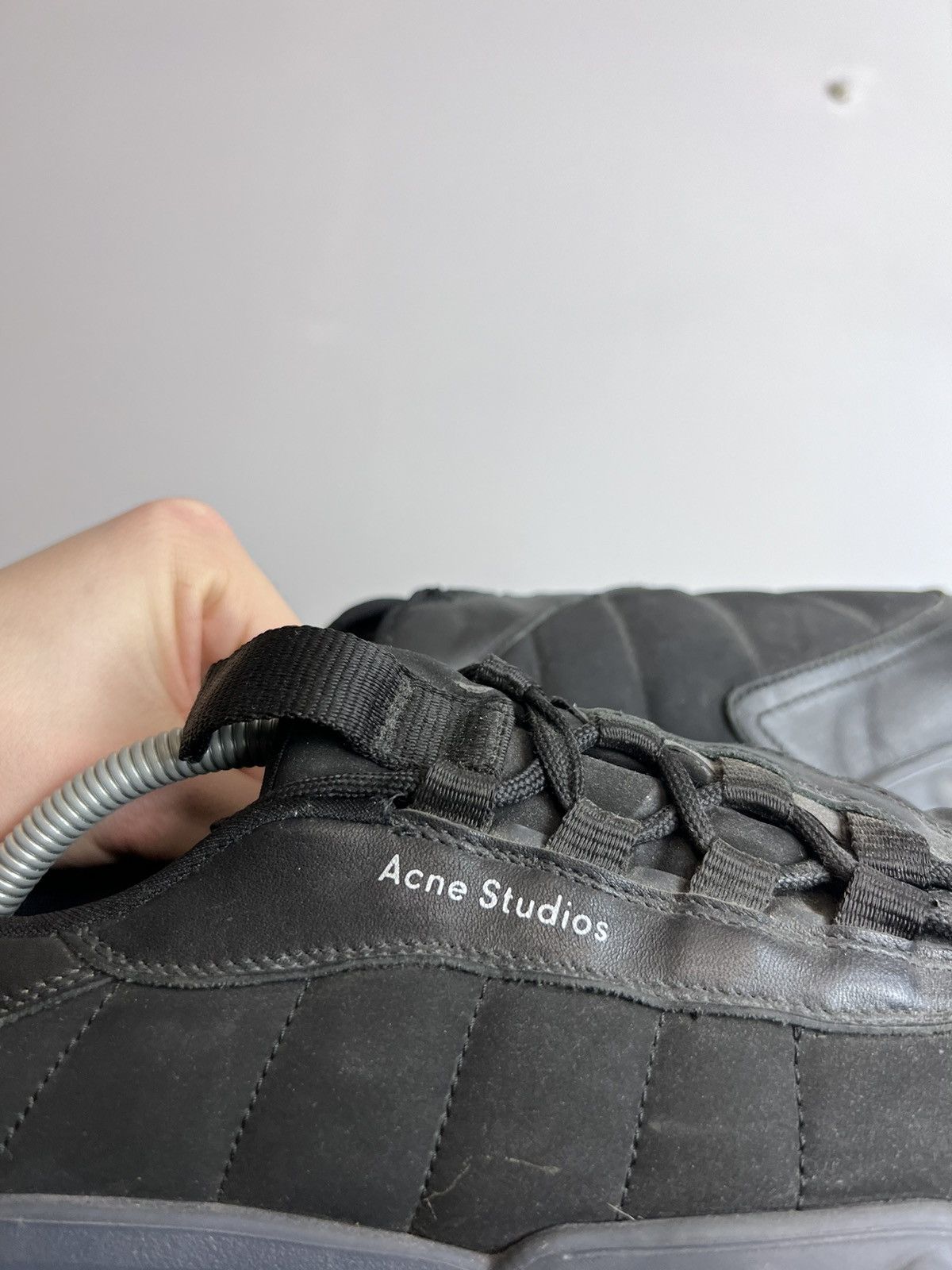 Acne Studios Rare Acne Studios Sofiane Black Sneakers Designer Quality Size US 9 / EU 42 - 12 Thumbnail