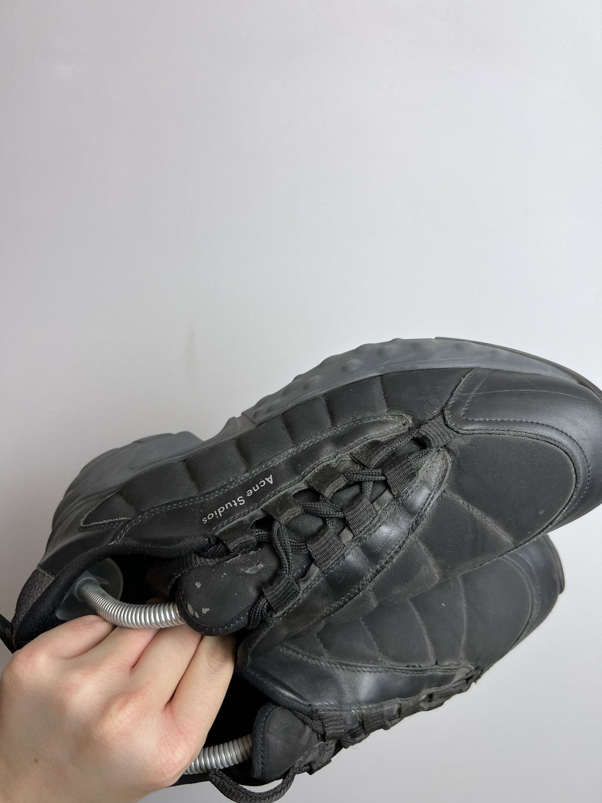 Acne Studios Rare Acne Studios Sofiane Black Sneakers Designer Quality Size US 9 / EU 42 - 11 Thumbnail