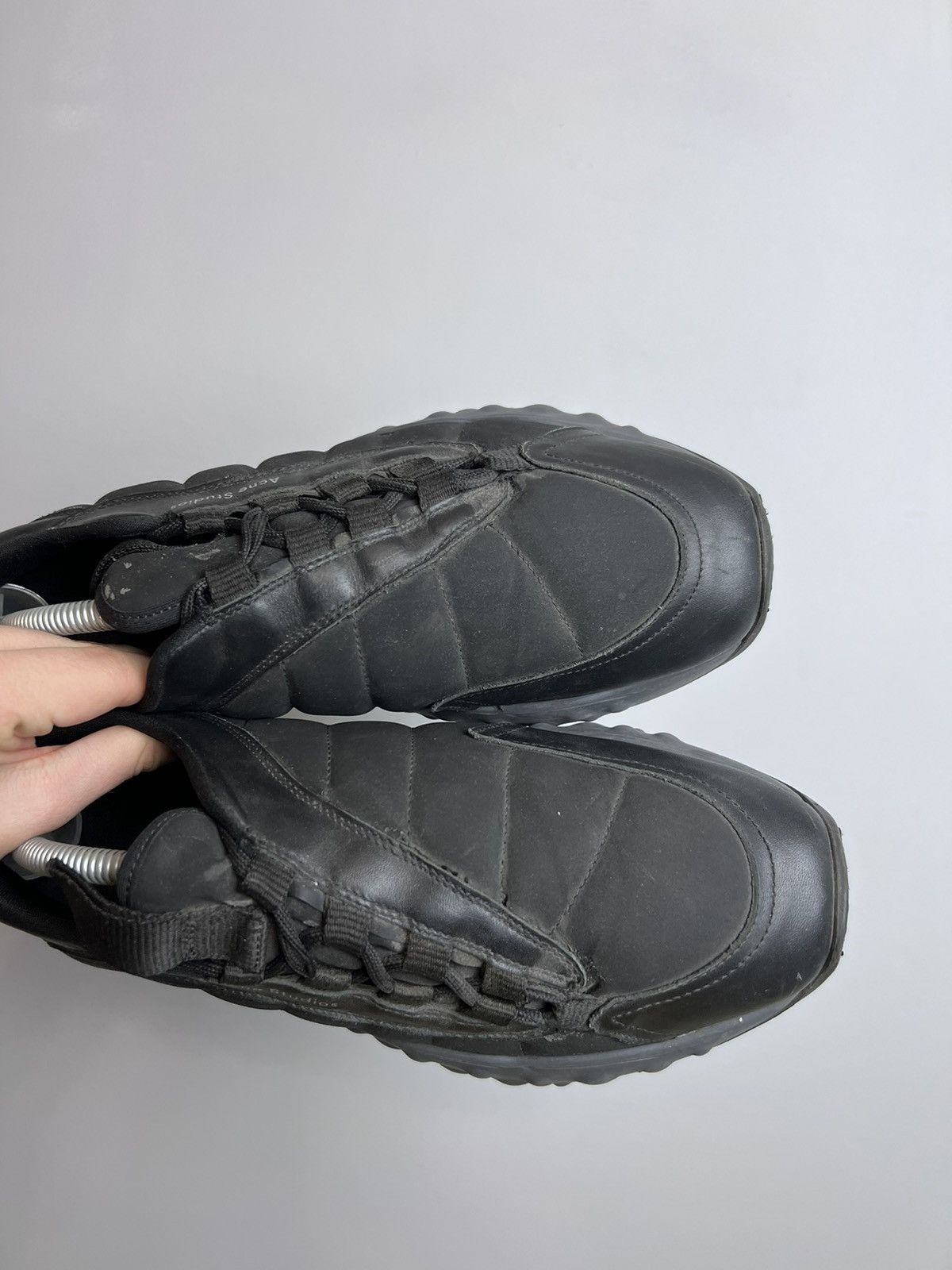 Acne Studios Rare Acne Studios Sofiane Black Sneakers Designer Quality Size US 9 / EU 42 - 4 Thumbnail