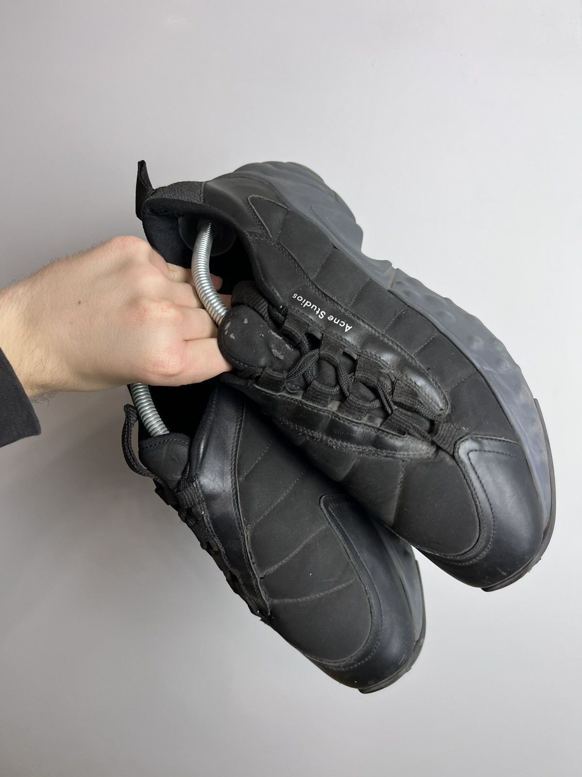 Acne Studios Rare Acne Studios Sofiane Black Sneakers Designer Quality Size US 9 / EU 42 - 5 Thumbnail
