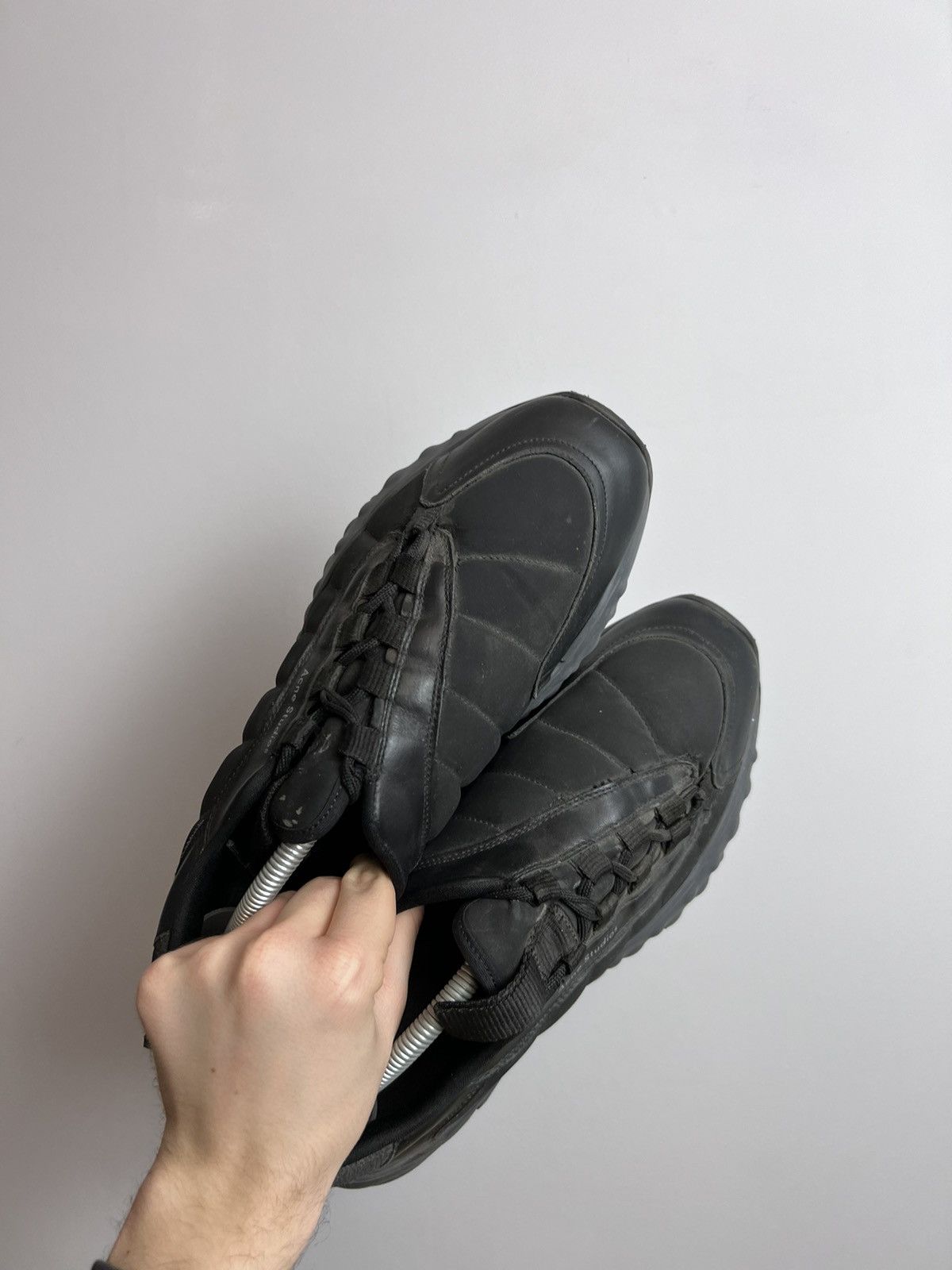 Acne Studios Rare Acne Studios Sofiane Black Sneakers Designer Quality Size US 9 / EU 42 - 7 Thumbnail