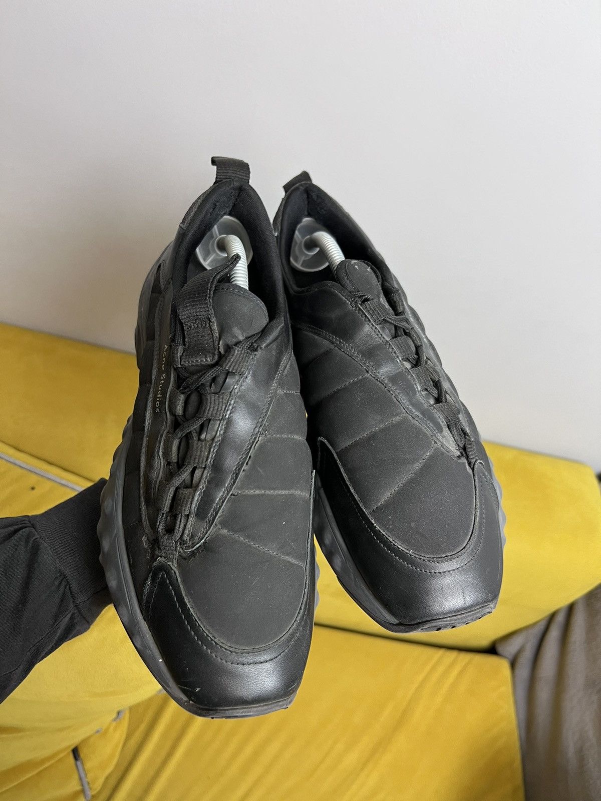 Acne Studios Rare Acne Studios Sofiane Black Sneakers Designer Quality Size US 9 / EU 42 - 3 Thumbnail