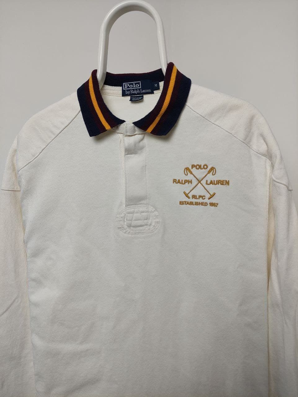 Polo Ralph Lauren Rugby Polo Ralph Lauren Vintage polo long Size US M / EU 48-50 / 2 - 1 Thumbnail
