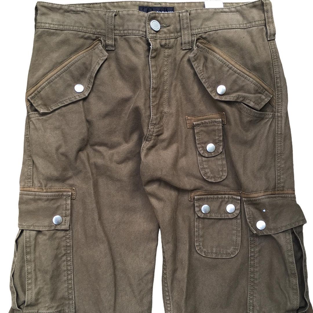パンツ archive Evisu bondage cargo pants y2k Yasuyuki Ishii Early 00s Bondage Cargo Pants – DRIEW