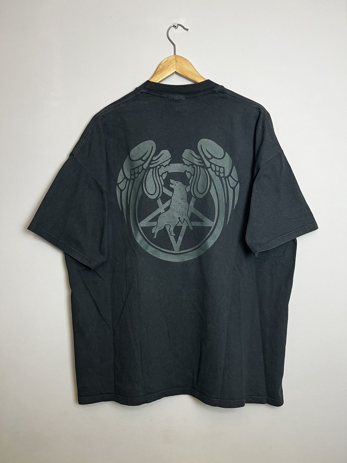 Band Tees Rare 90s Marduk Blackcrowned Vintage Black Metal Band Tee Size US XL / EU 56 / 4 - 2 Thumbnail