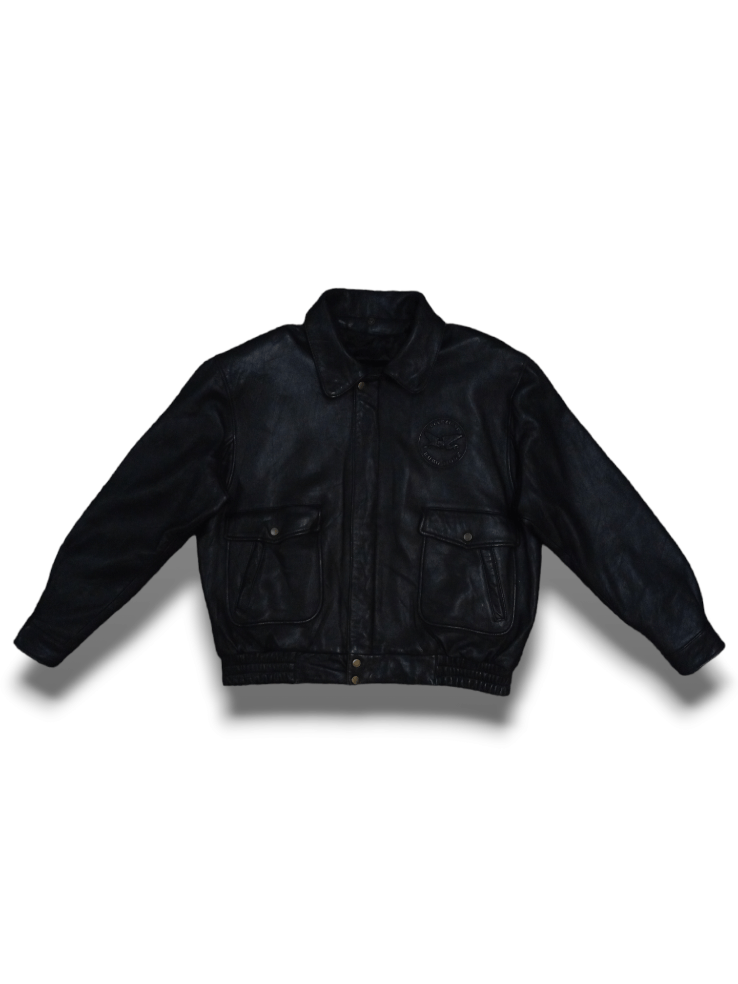 Japanese Brand Vintage Japanese Brand Eagle Leather Style Biker Jacket Size US L / EU 52-54 / 3 - 1 Thumbnail