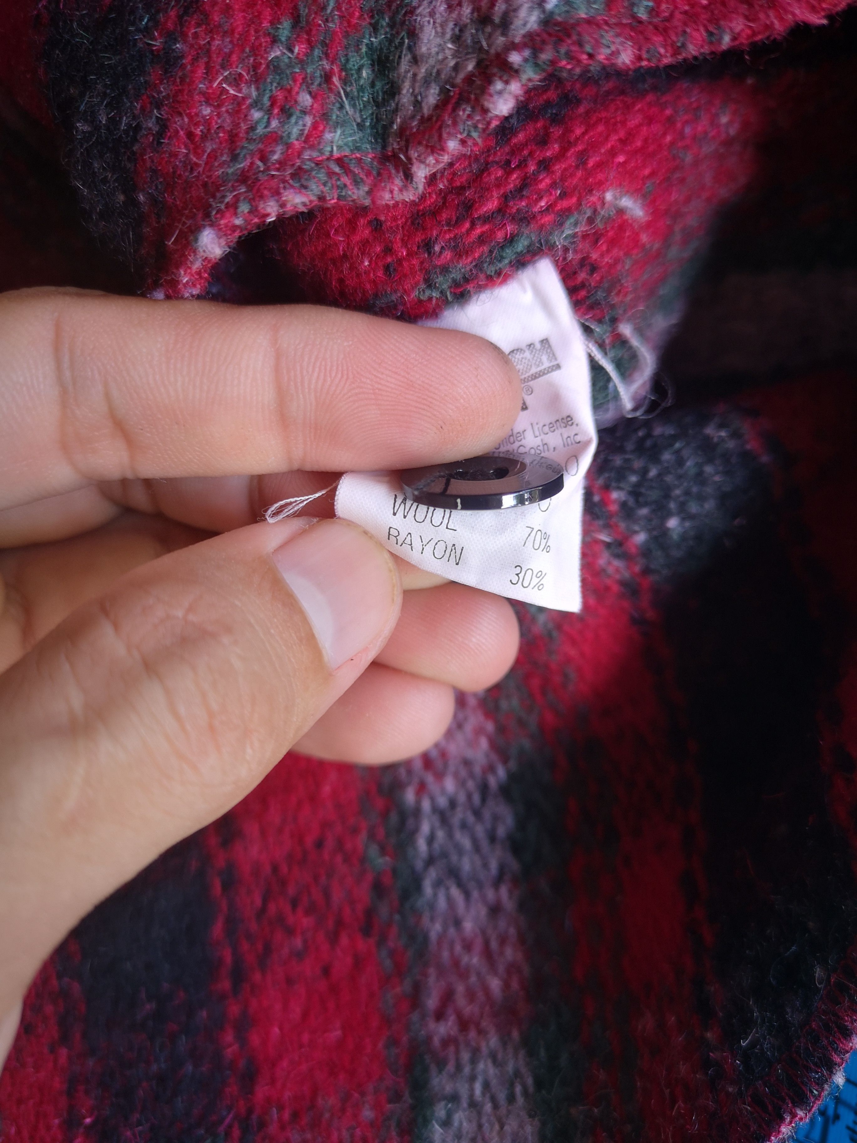 Oshkosh Vintage Oshkosh Wool flannel Jacket Size US M / EU 48-50 / 2 - 11 Thumbnail