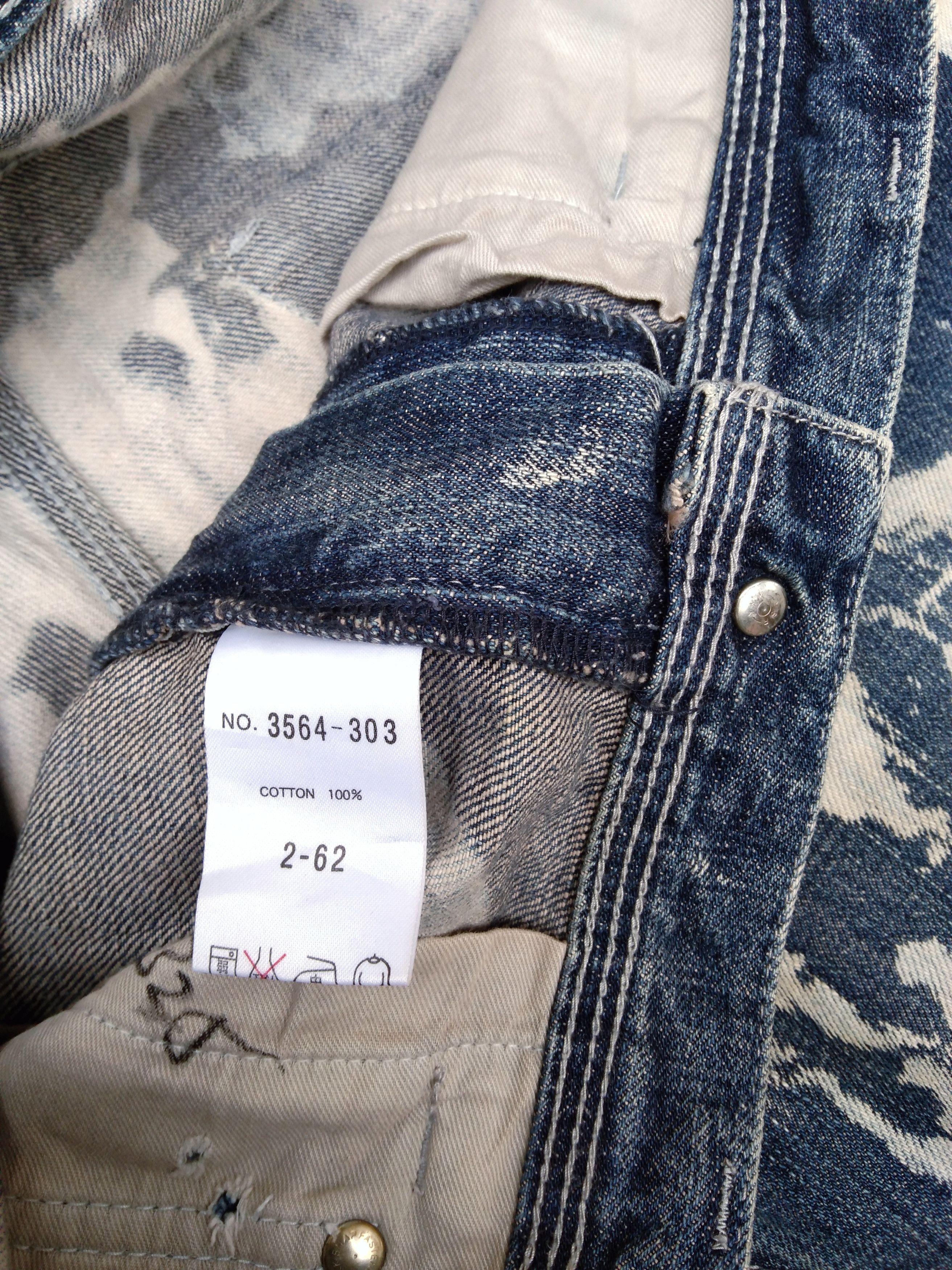 Schlussel Japanese Brand Jeans Schlussel OG Wash Denim 32x36 Size US 32 / EU 48 - 7 Thumbnail