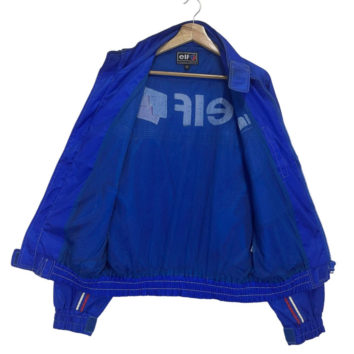 Japanese Brand 90s Elf Racing Zipper Light Jacket Size US L / EU 52-54 / 3 - 11 Thumbnail
