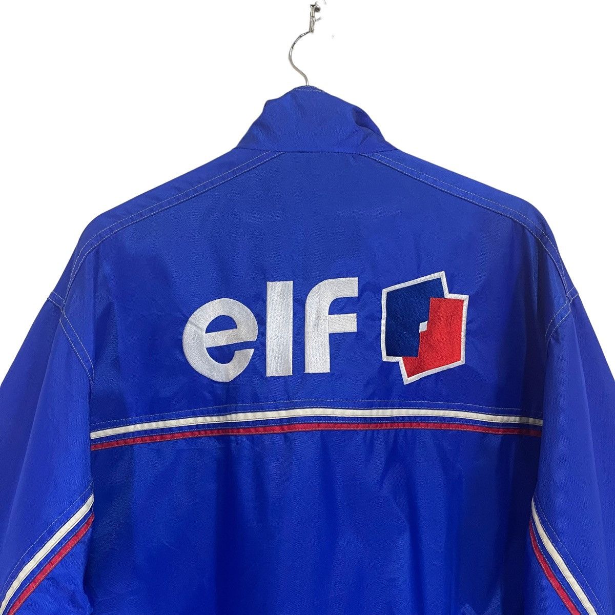 Japanese Brand 90s Elf Racing Zipper Light Jacket Size US L / EU 52-54 / 3 - 2 Thumbnail