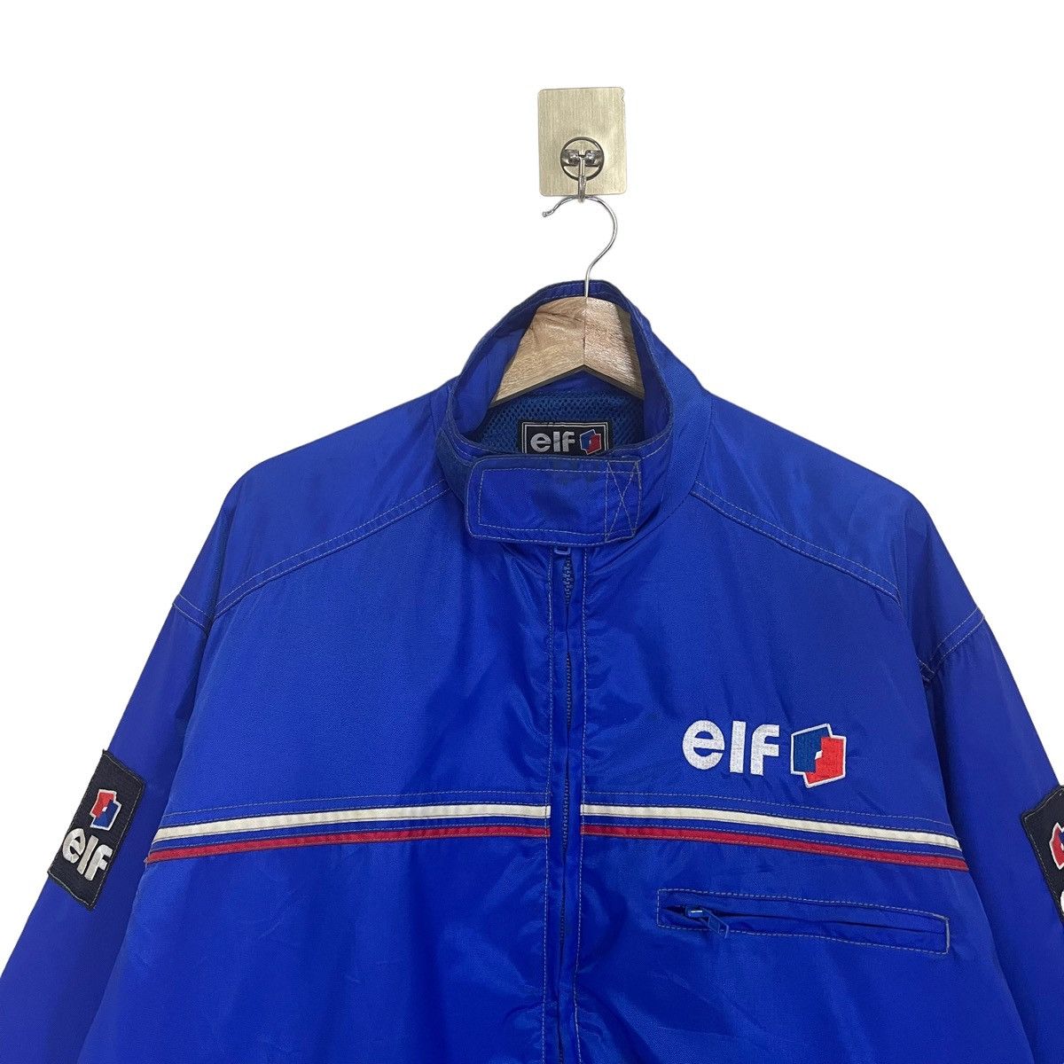 Japanese Brand 90s Elf Racing Zipper Light Jacket Size US L / EU 52-54 / 3 - 5 Thumbnail