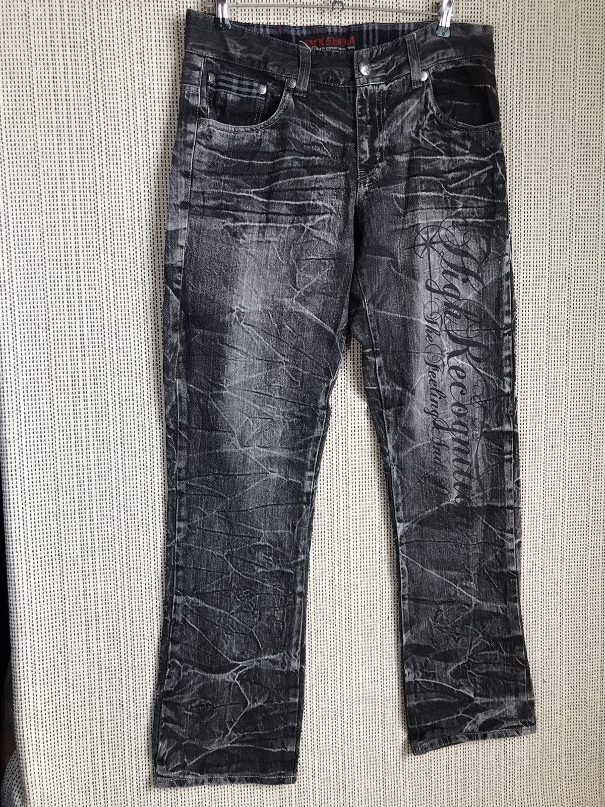 Japanese Brand 🔥FLARED🔥JACK SERIKA FLARED DENIM VERY RARE Size US 34 / EU 50 - 3 Thumbnail