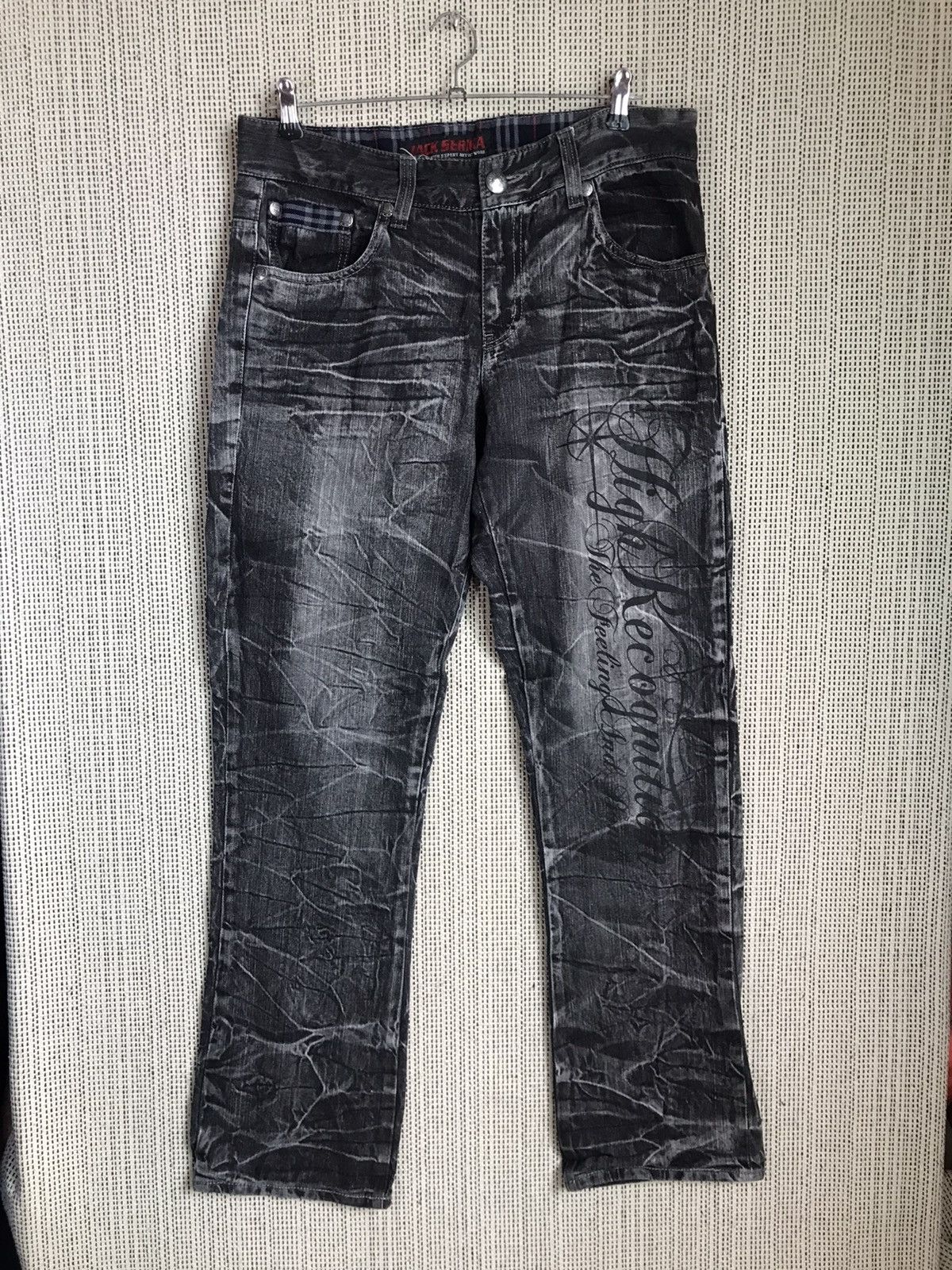 Japanese Brand 🔥FLARED🔥JACK SERIKA FLARED DENIM VERY RARE Size US 34 / EU 50 - 1 Thumbnail