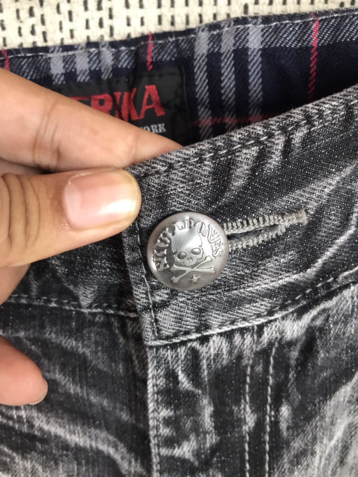 Japanese Brand 🔥FLARED🔥JACK SERIKA FLARED DENIM VERY RARE Size US 34 / EU 50 - 5 Thumbnail