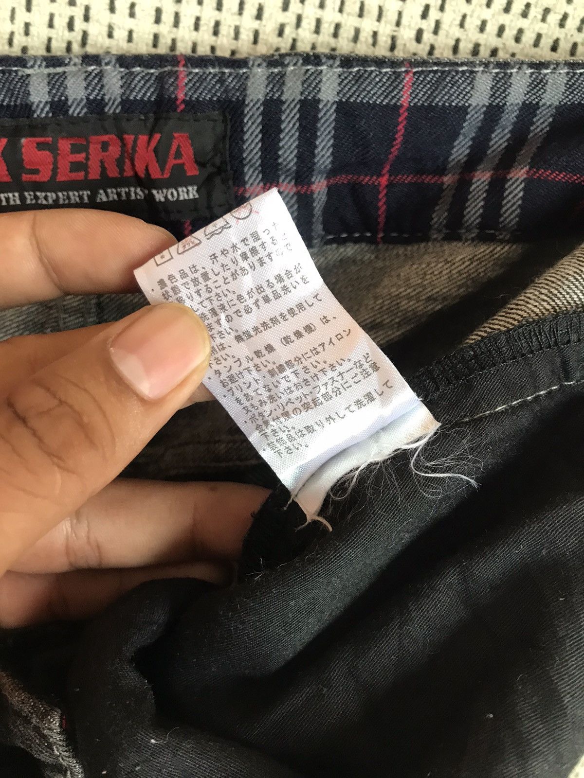 Japanese Brand 🔥FLARED🔥JACK SERIKA FLARED DENIM VERY RARE Size US 34 / EU 50 - 11 Thumbnail