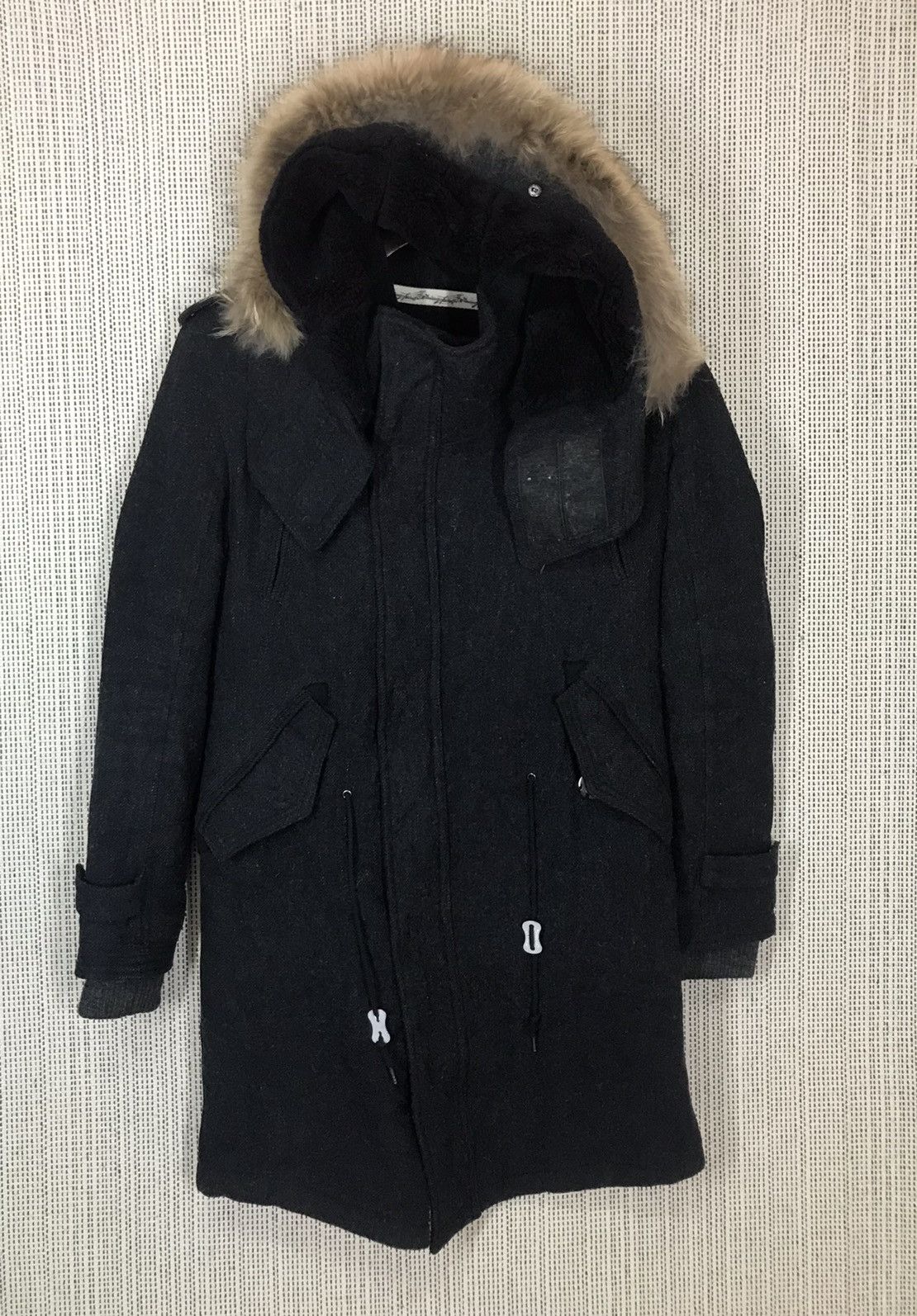 If Six Was Nine × Tornado Mart ‼️TORNADO MART PARKA WOOL JACKET PUNK STYLE‼️ Size US M / EU 48-50 / 2 - 1 Thumbnail