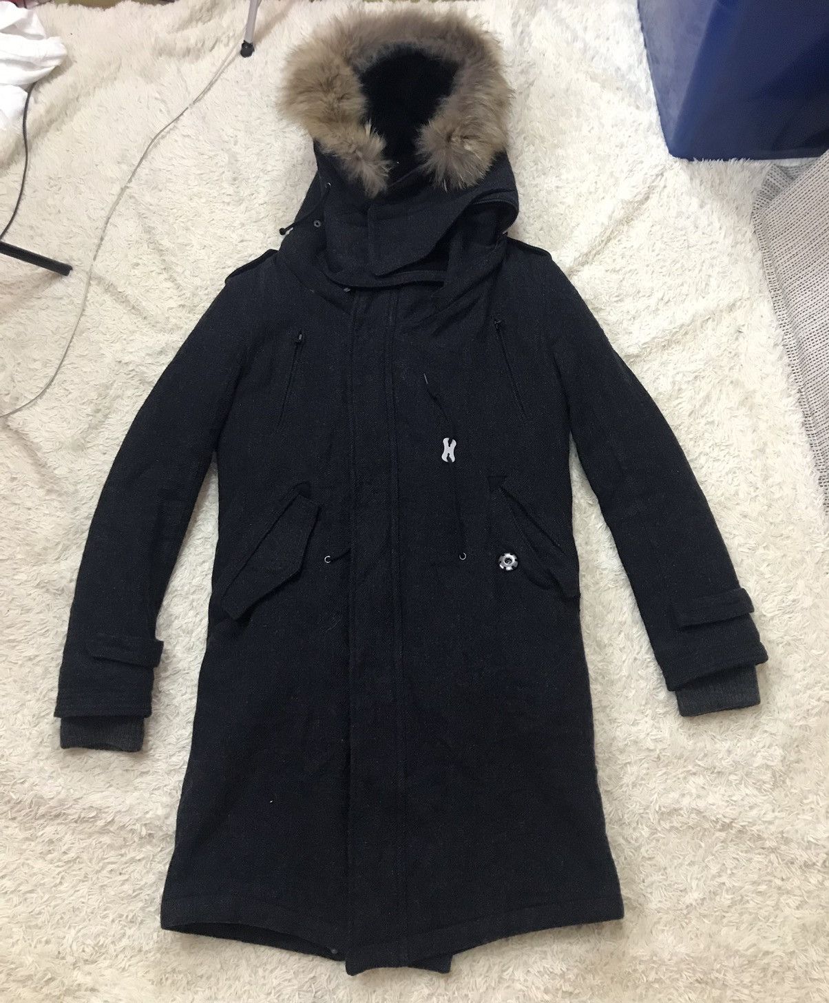 If Six Was Nine × Tornado Mart ‼️TORNADO MART PARKA WOOL JACKET PUNK STYLE‼️ Size US M / EU 48-50 / 2 - 19 Thumbnail