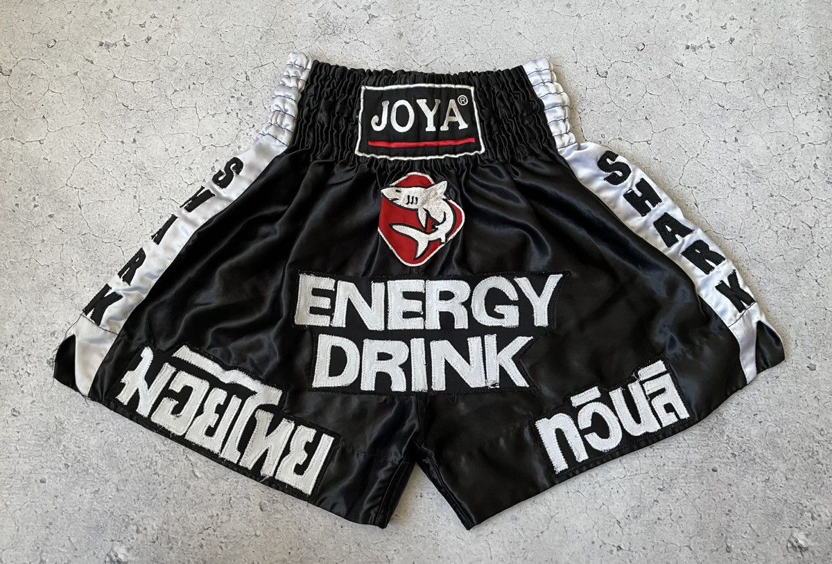 Flower Japanese Print Muay Thai Boxing Shorts main image 1