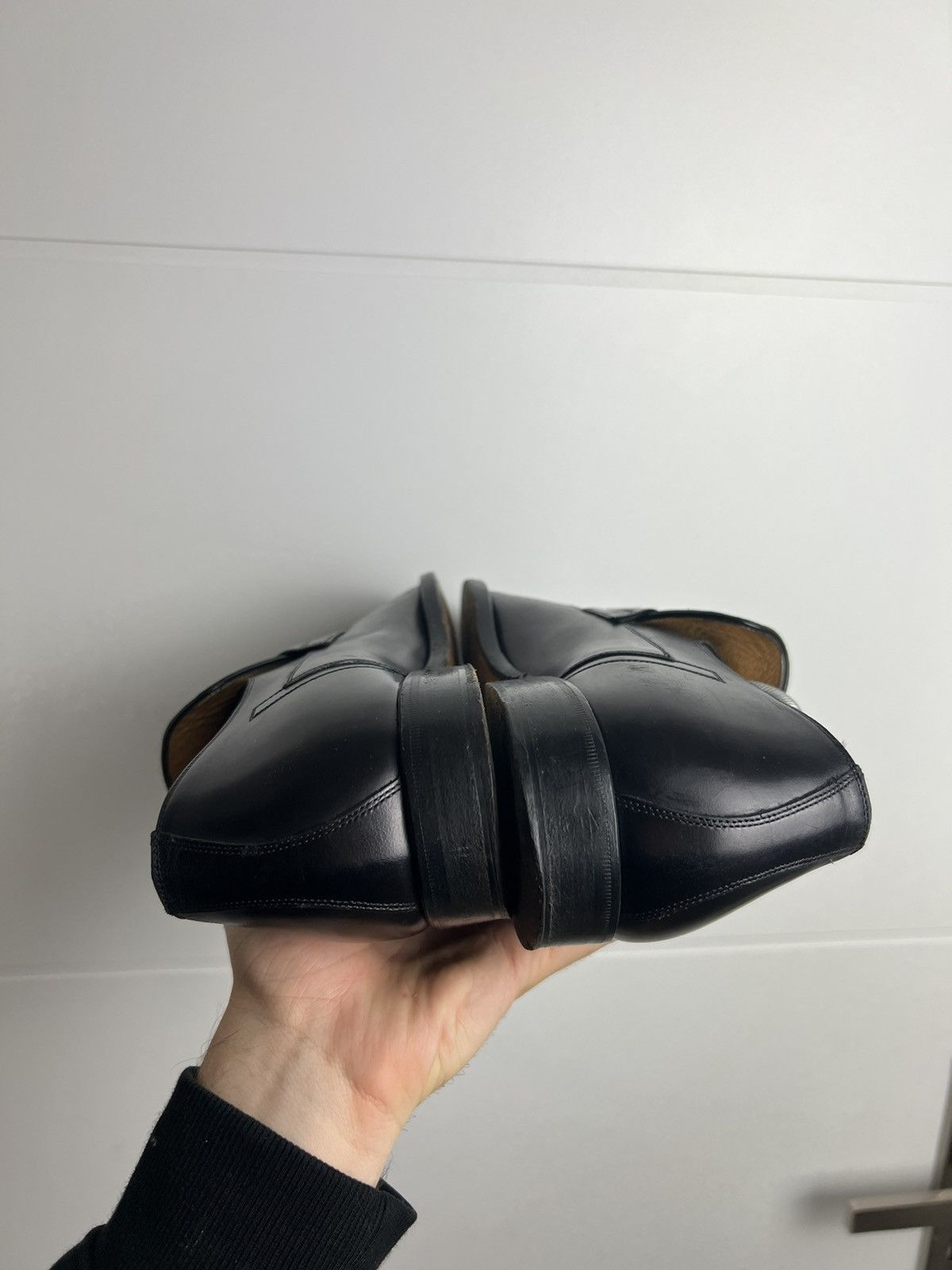 Dolce & Gabbana Rare Dolce&Gabbana Logo Patent Leather Luxury Shoes Grail Size US 7.5 / EU 40-41 - 4 Thumbnail
