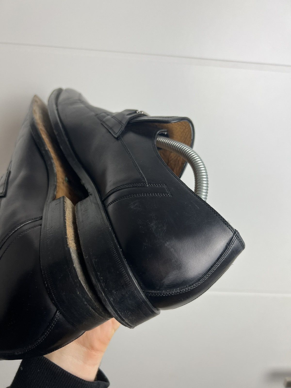 Dolce & Gabbana Rare Dolce&Gabbana Logo Patent Leather Luxury Shoes Grail Size US 7.5 / EU 40-41 - 6 Thumbnail