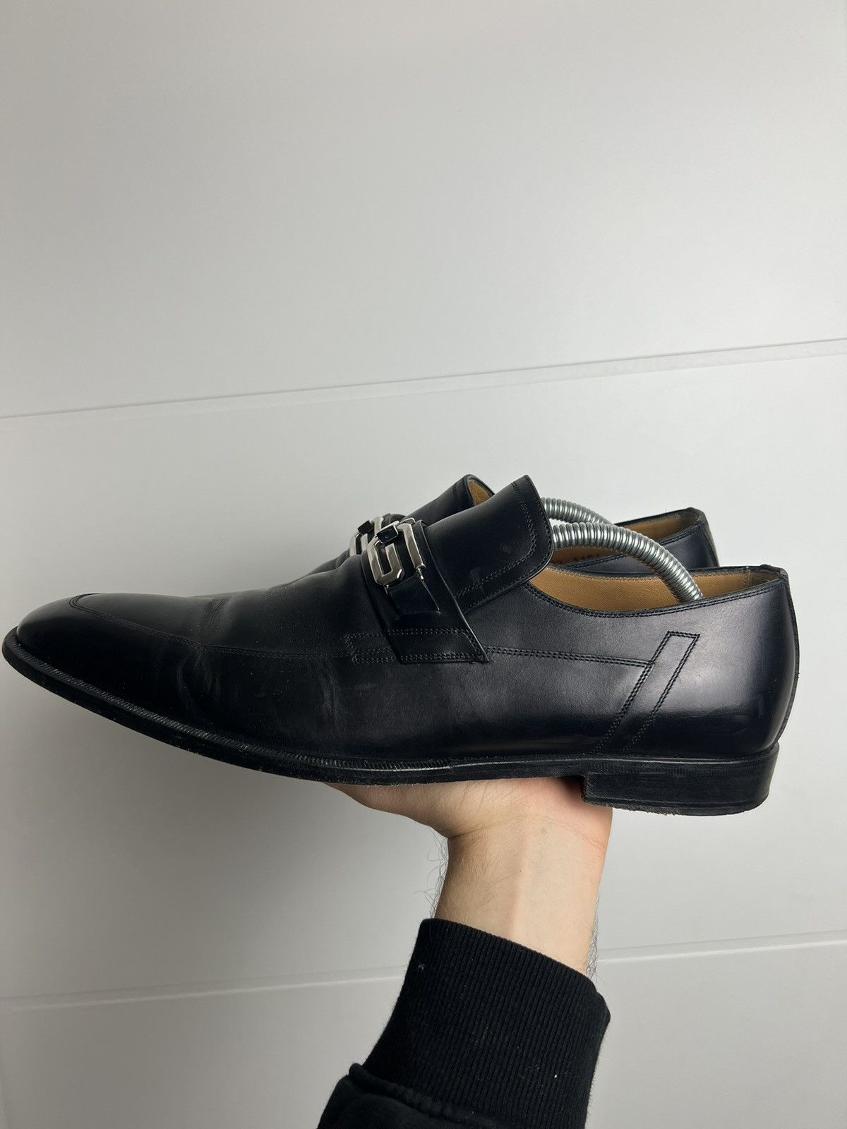 Dolce & Gabbana Rare Dolce&Gabbana Logo Patent Leather Luxury Shoes Grail Size US 7.5 / EU 40-41 - 3 Thumbnail