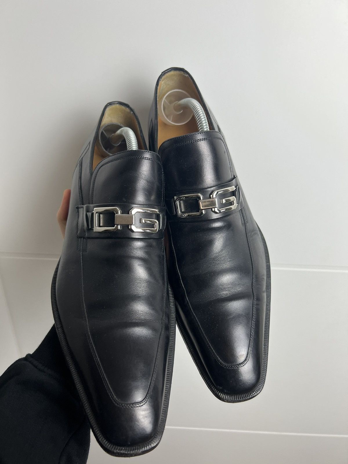 Dolce & Gabbana Rare Dolce&Gabbana Logo Patent Leather Luxury Shoes Grail Size US 7.5 / EU 40-41 - 2 Thumbnail
