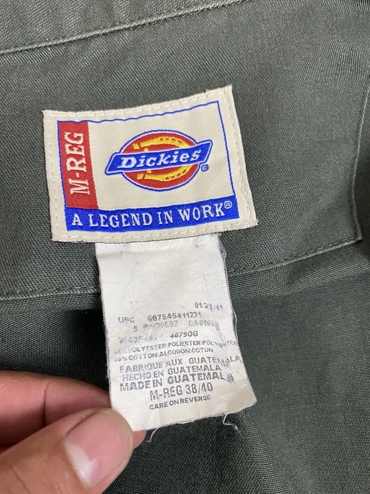 Dickies 🔥DICKIES OVERALL WORKER JACKET Size US L / EU 52-54 / 3 - 23 Thumbnail