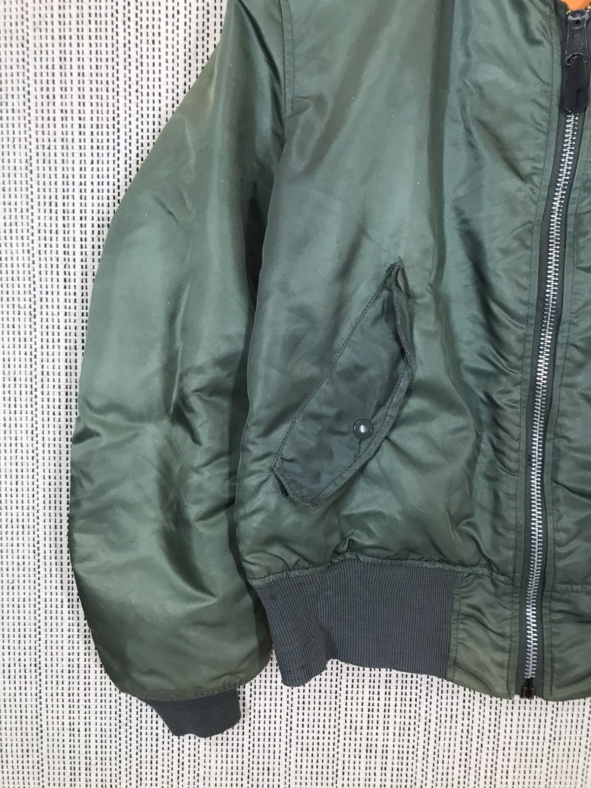 Alpha Industries ‼️90s JACKET FLYER'S MAN INTERMEDIATE MA-1 ALPHA INDUSTRIES Size US M / EU 48-50 / 2 - 4 Thumbnail