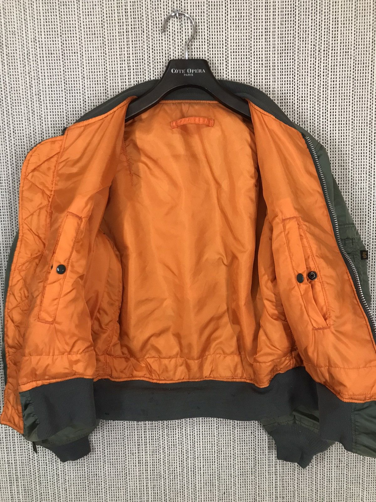 Alpha Industries ‼️90s JACKET FLYER'S MAN INTERMEDIATE MA-1 ALPHA INDUSTRIES Size US M / EU 48-50 / 2 - 7 Thumbnail