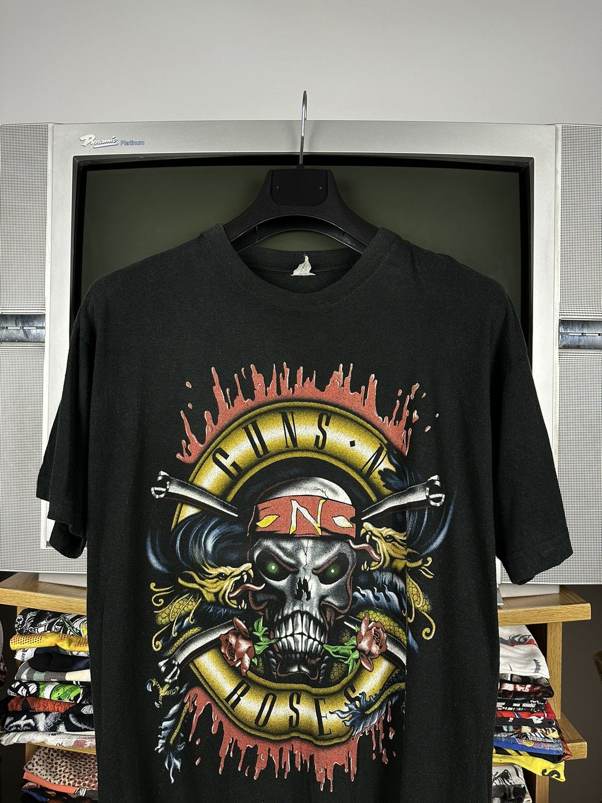 Band Tees × Vintage Vintage 90s Guns N’ Roses Band T-Shirt Size US L / EU 52-54 / 3 - 2 Thumbnail
