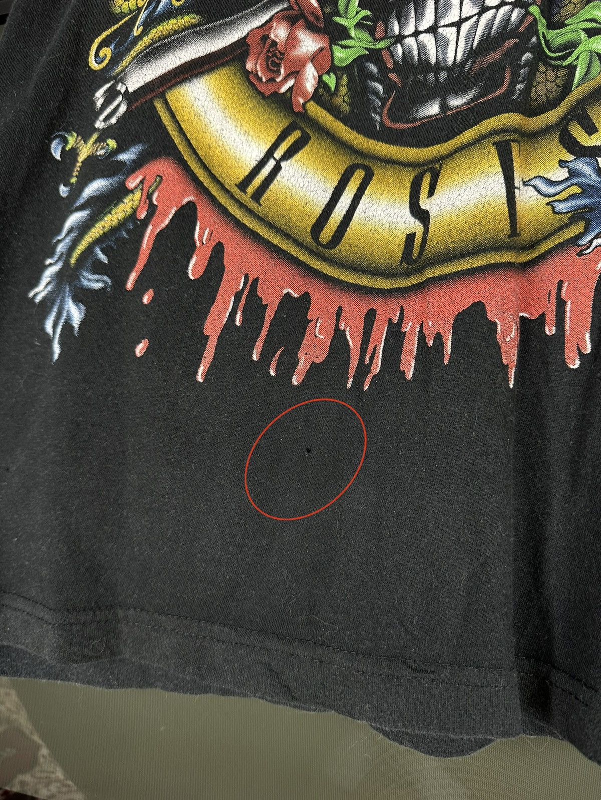 Band Tees × Vintage Vintage 90s Guns N’ Roses Band T-Shirt Size US L / EU 52-54 / 3 - 7 Thumbnail