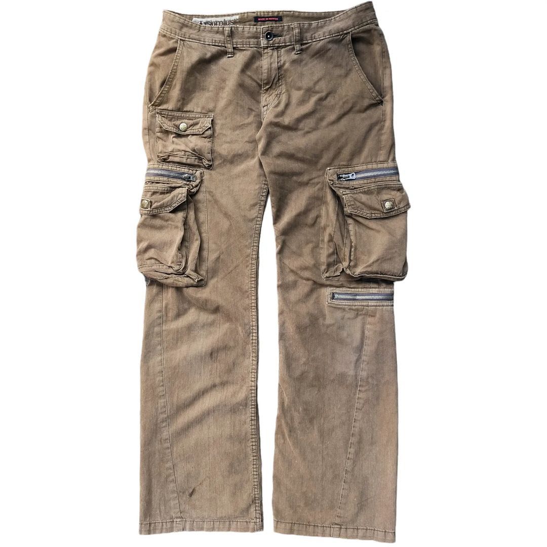 Japanese Brand Surplus 3D Multi Pocket Cargo Pants Size US 32 / EU 48 - 1 Thumbnail