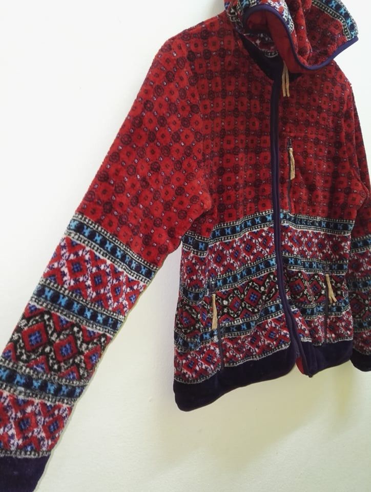 Japanese Brand VERY RARE🔥 TITICACA FLEECE HOODIE Size US S / EU 44-46 / 1 - 2 Thumbnail