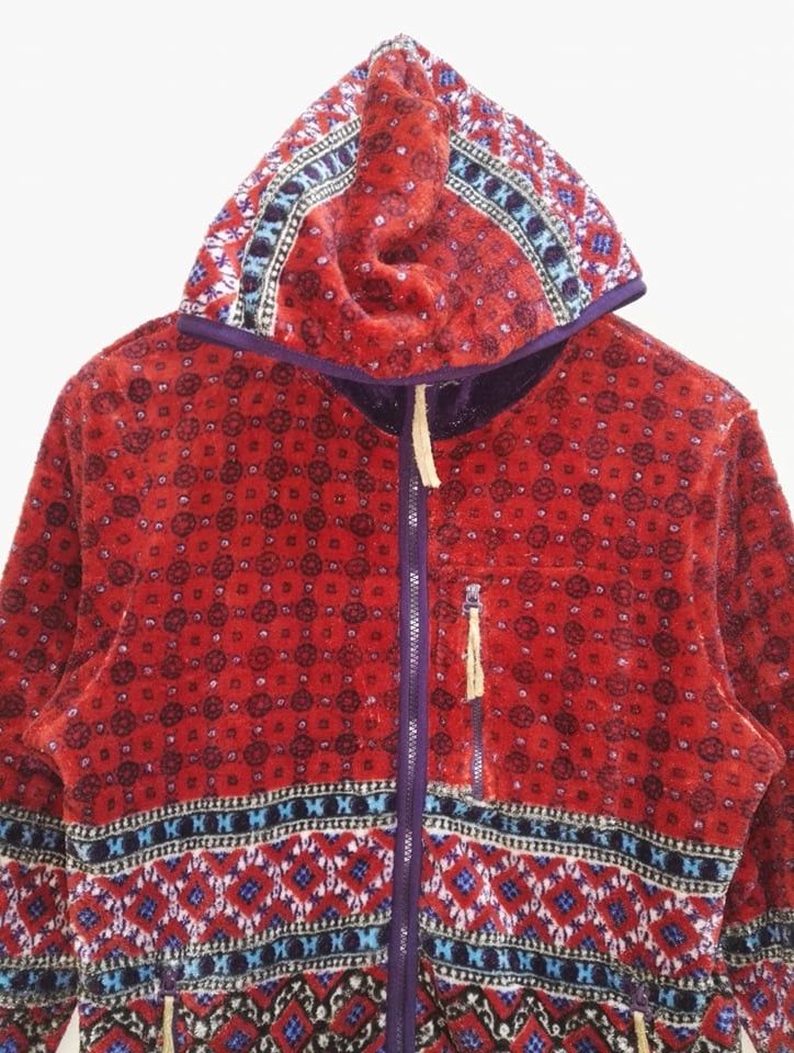 Japanese Brand VERY RARE🔥 TITICACA FLEECE HOODIE Size US S / EU 44-46 / 1 - 3 Thumbnail