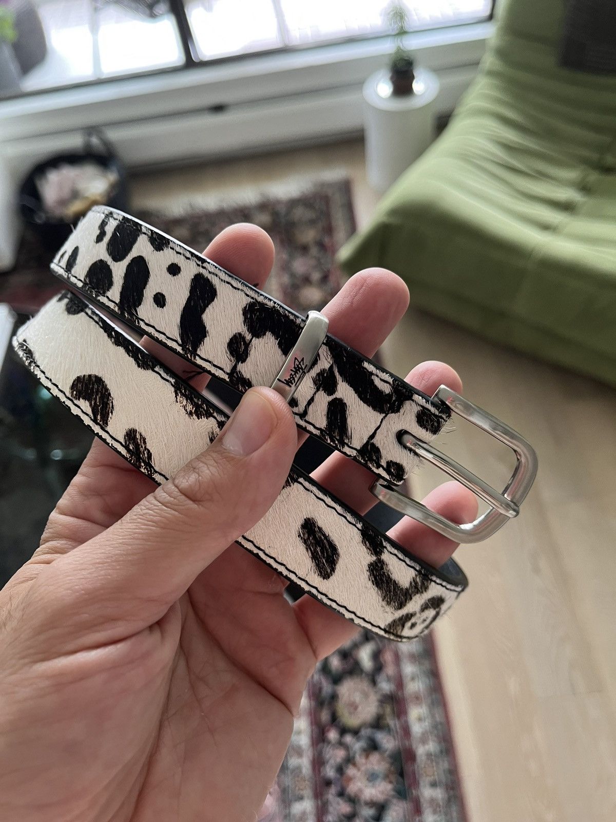 感謝の声続々！ STUSSY ANIMAL PRINT DRESS BELT SーM | erational.com