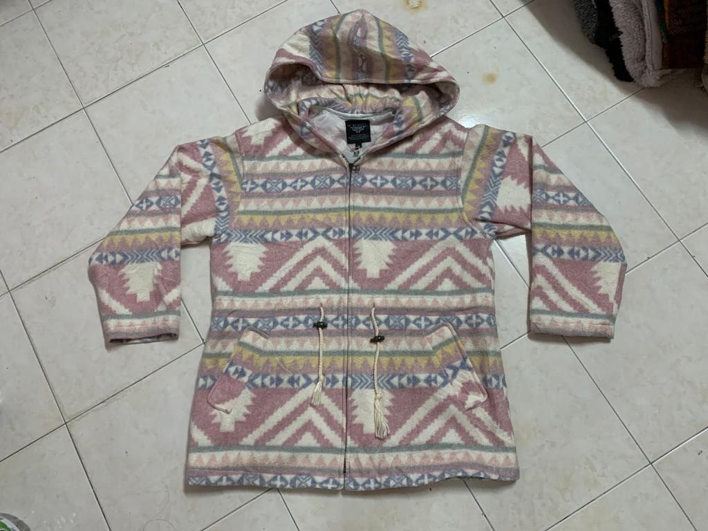 Japanese Brand IL Suffit Zipper Hoodie Fleece Tartan design Size US M / EU 48-50 / 2 - 3 Thumbnail