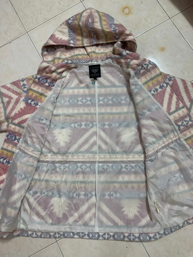 Japanese Brand IL Suffit Zipper Hoodie Fleece Tartan design Size US M / EU 48-50 / 2 - 8 Thumbnail