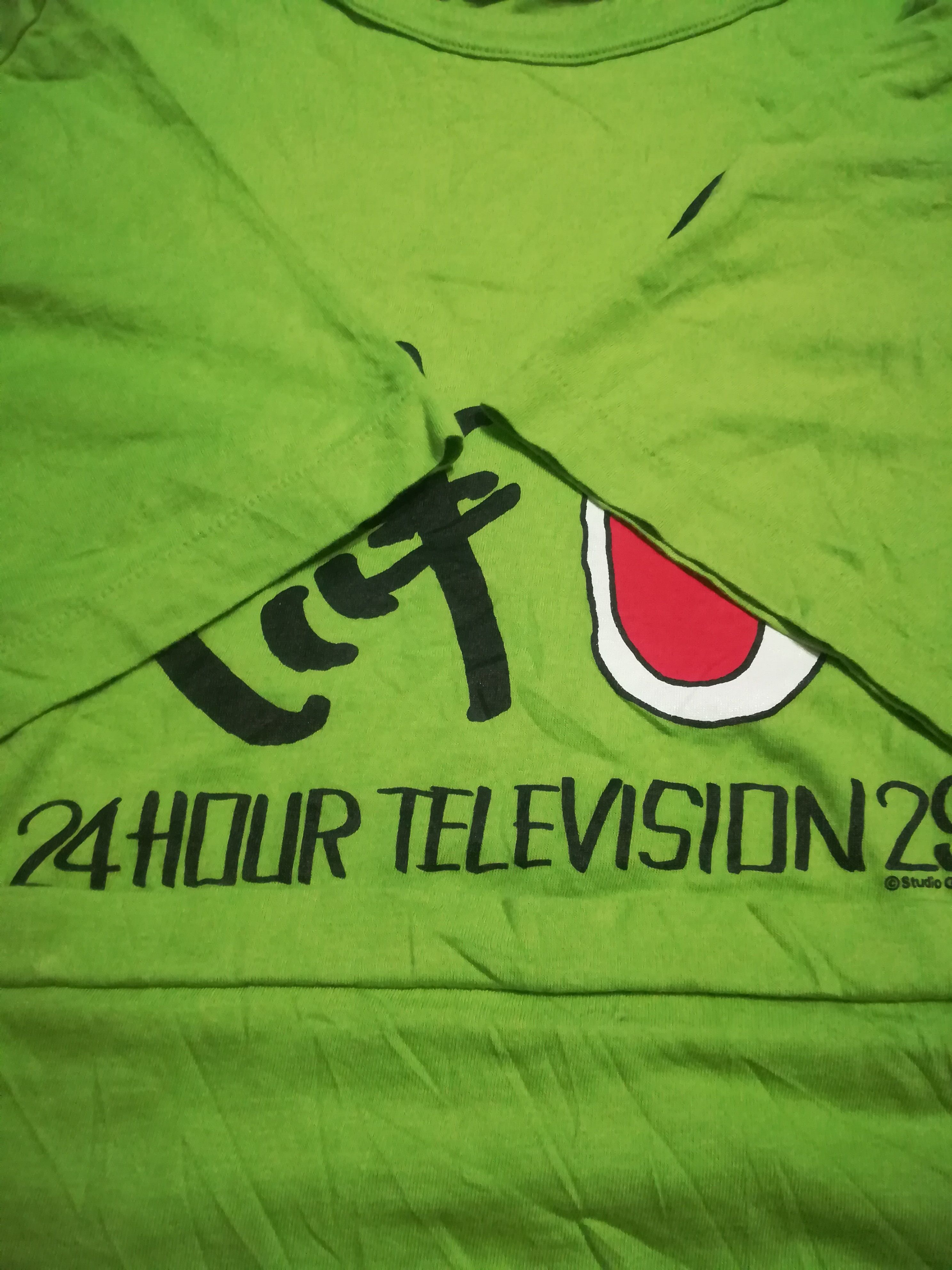 Cartoon Network Rare 24 hour television x no face ( Spirited Away) tshirt Size US L / EU 52-54 / 3 - 3 Thumbnail