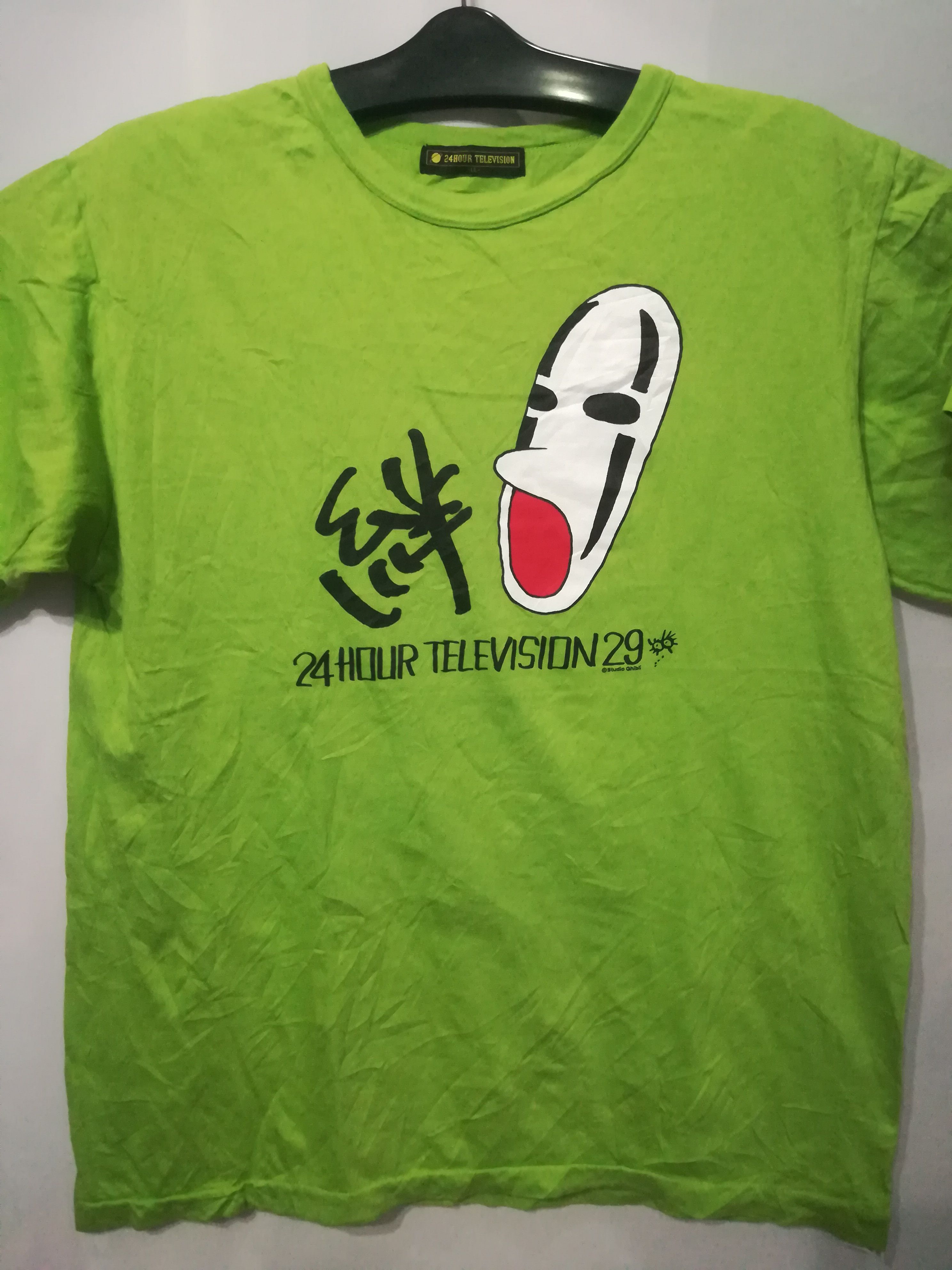 Rare 24 hour television x no face ( Spirited Away) tshirt