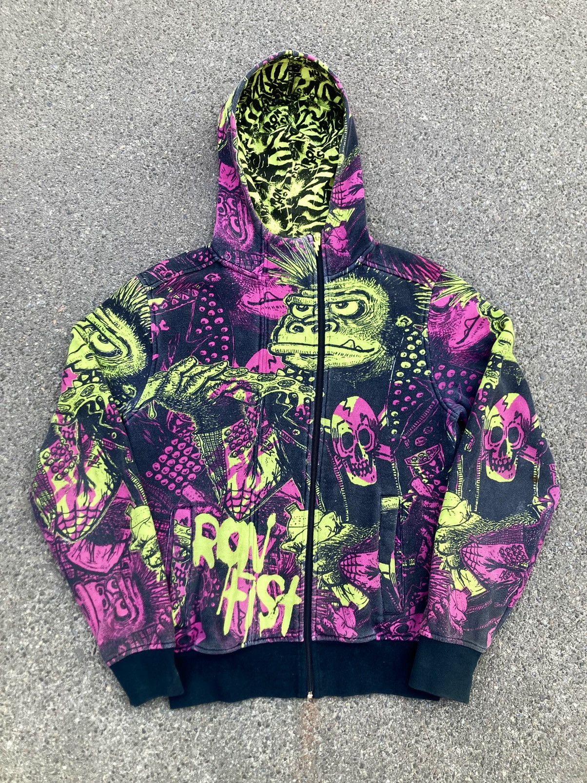 ジャケット・アウター TORNADOMART archive zip hoodie y2k punk TORNADOMART archive zip hoodie y2k punk