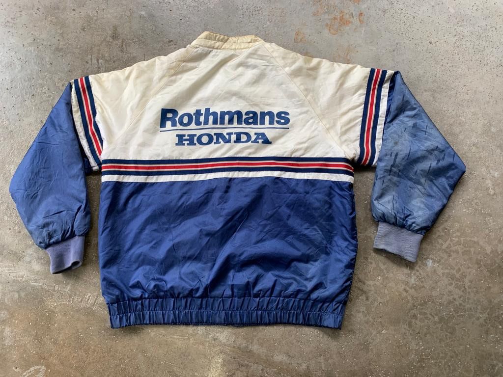 Honda × Japanese Brand Vintage Honda Rothmans zipper Jacket Size US M / EU 48-50 / 2 - 4 Thumbnail