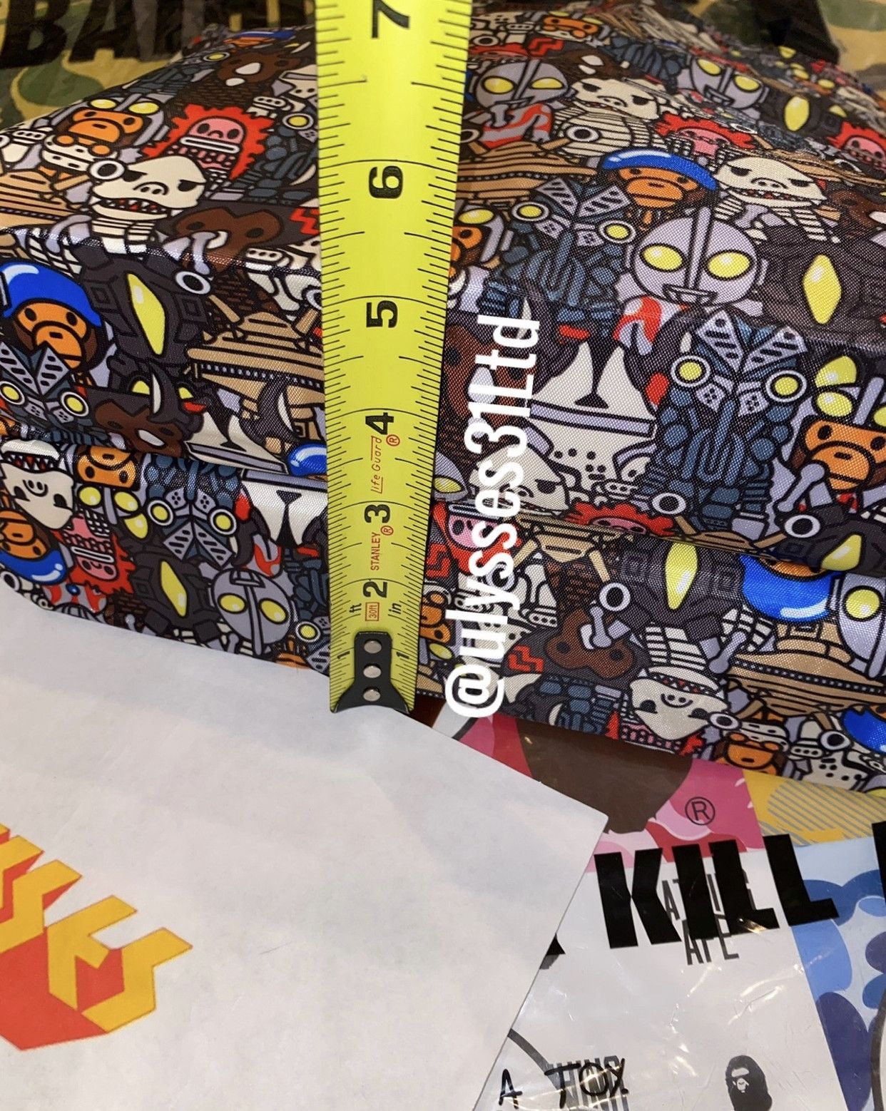 Bape Bape Baby Milo Ultraman Tote Size ONE SIZE - 9 Thumbnail