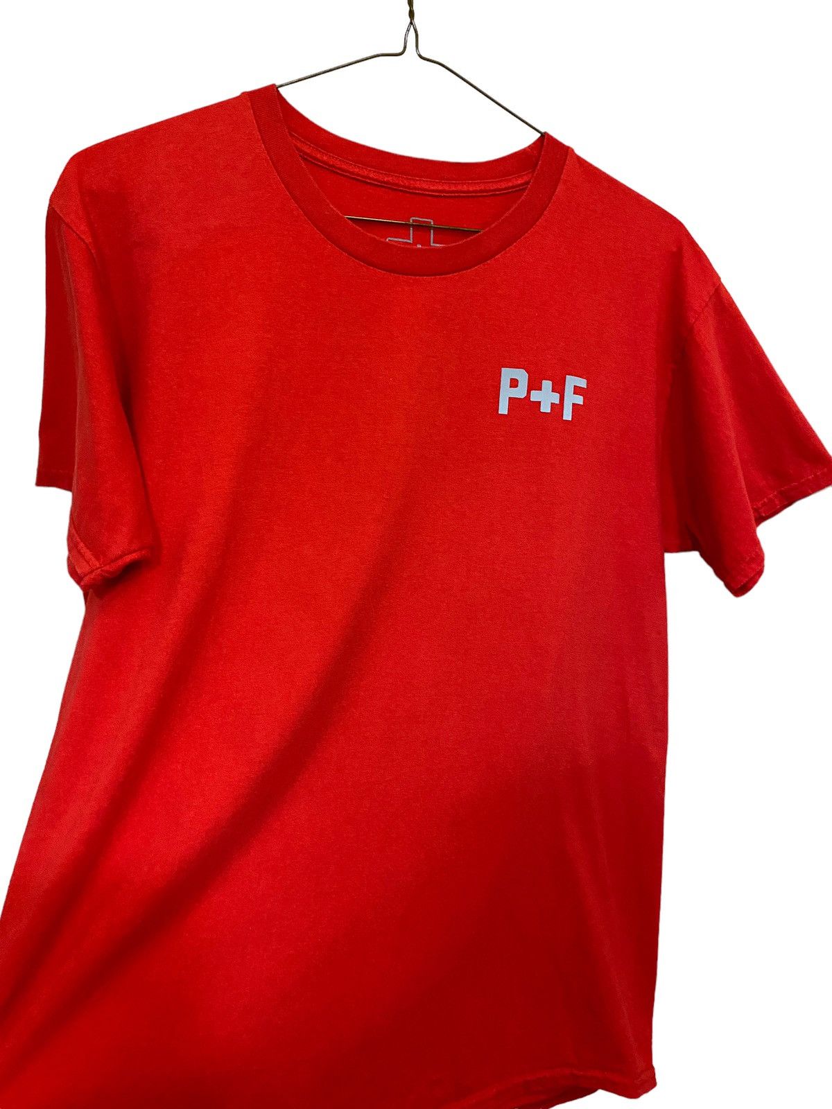Places + Faces Places+Faces Reflective Logo Red T Shirt Size US L / EU 52-54 / 3 - 4 Thumbnail