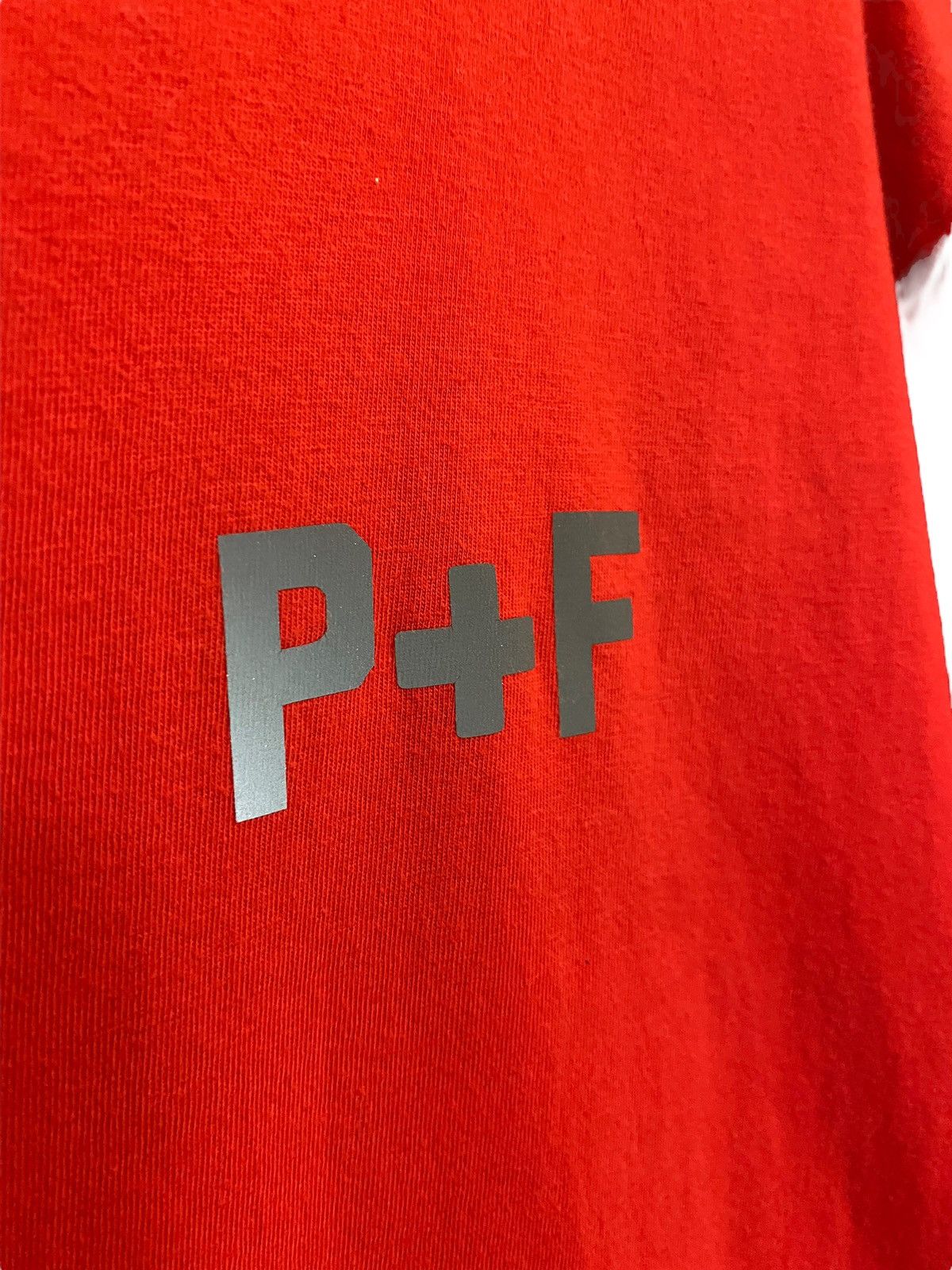 Places + Faces Places+Faces Reflective Logo Red T Shirt Size US L / EU 52-54 / 3 - 5 Thumbnail