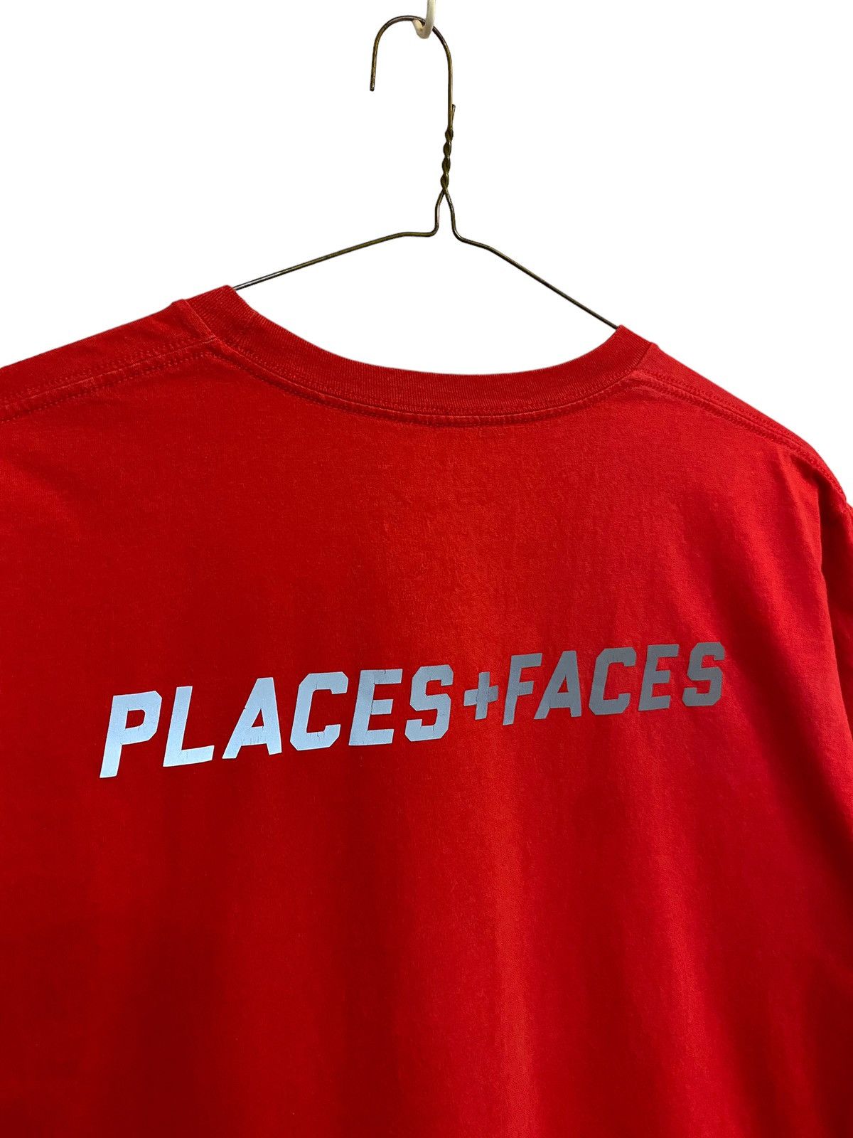 Places + Faces Places+Faces Reflective Logo Red T Shirt Size US L / EU 52-54 / 3 - 6 Thumbnail