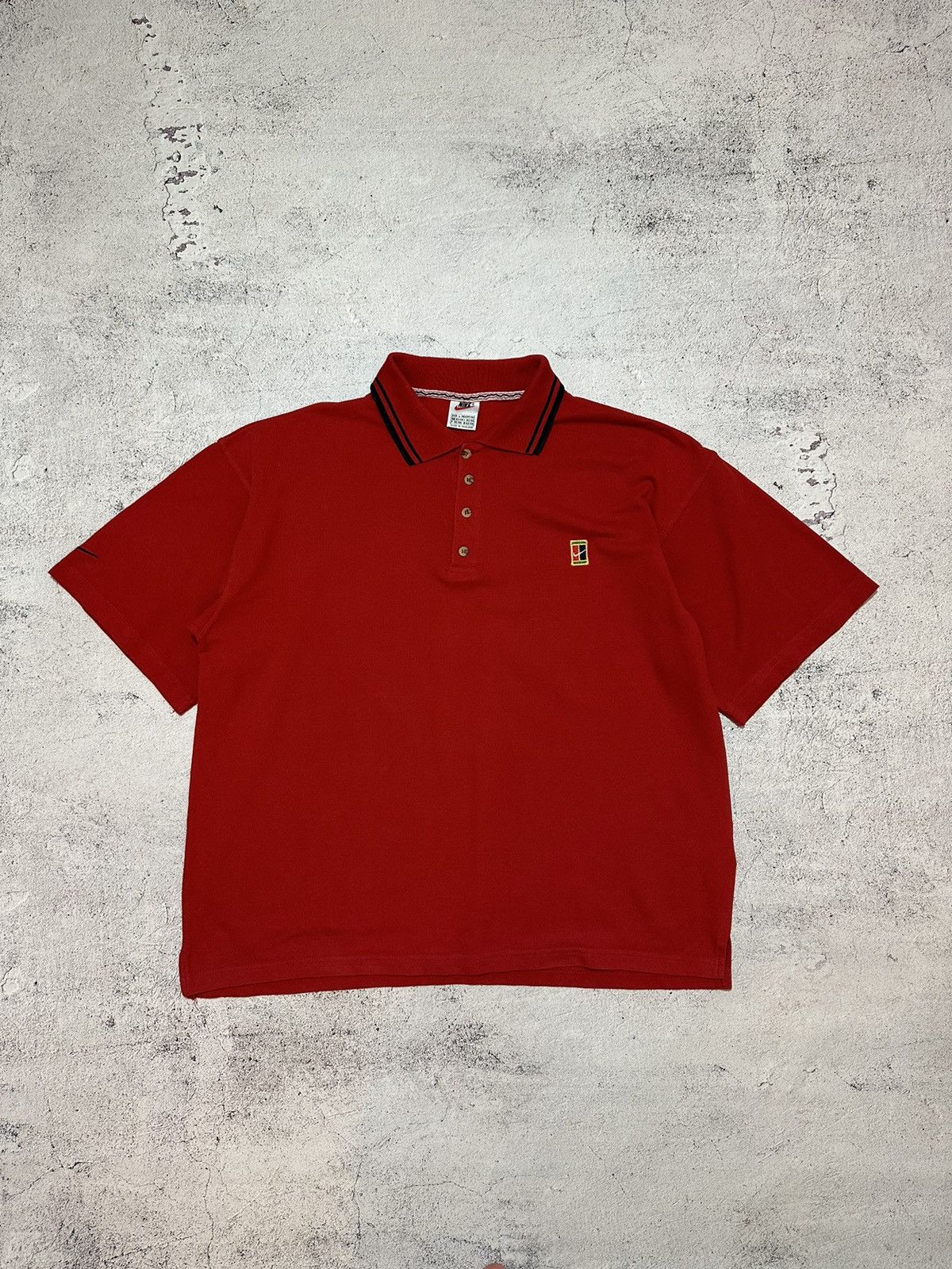Nike Nike y2k vintage challenge court polo shirt Size US L / EU 52-54 / 3 - 1 Thumbnail