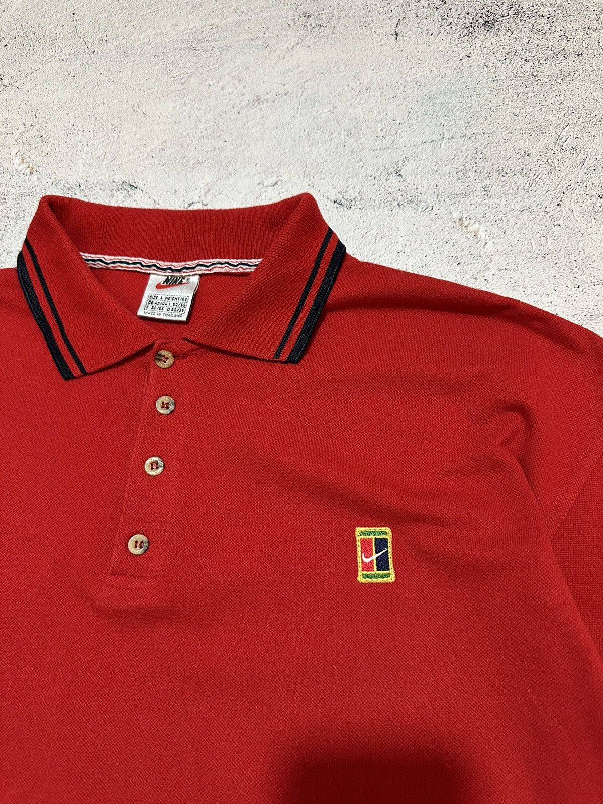 Nike Nike y2k vintage challenge court polo shirt Size US L / EU 52-54 / 3 - 3 Thumbnail
