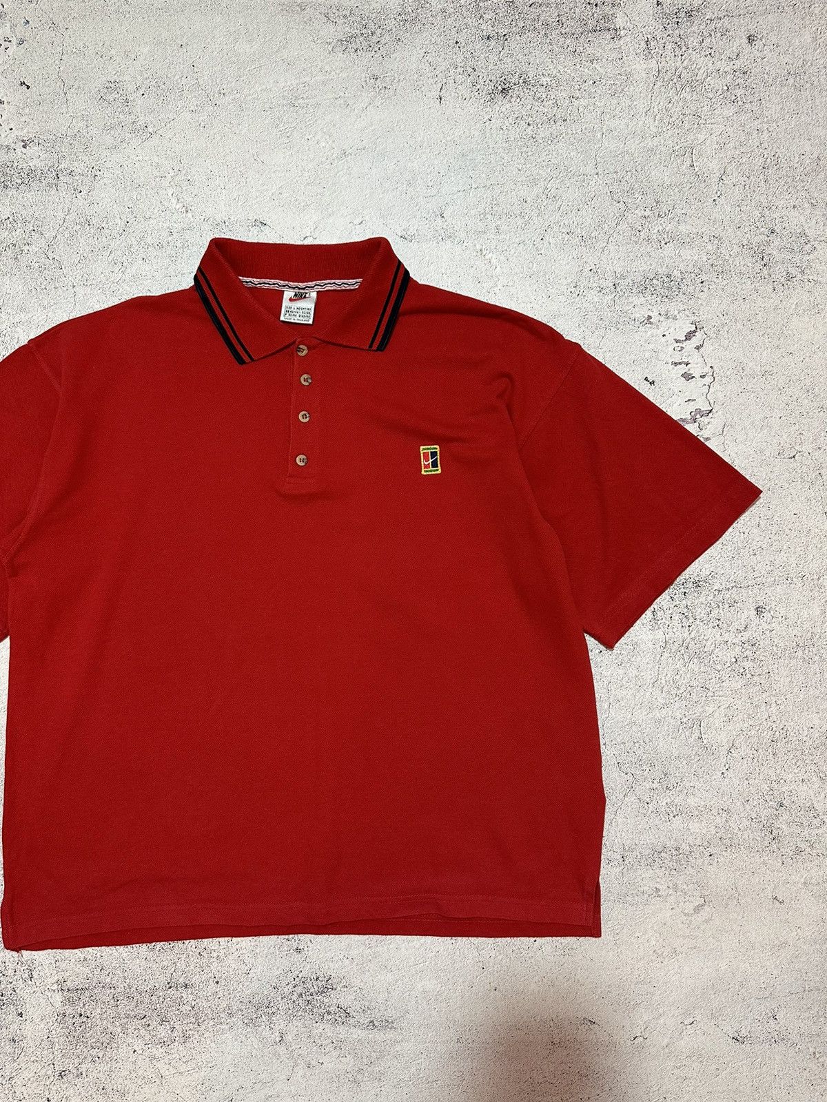 Nike Nike y2k vintage challenge court polo shirt Size US L / EU 52-54 / 3 - 2 Thumbnail